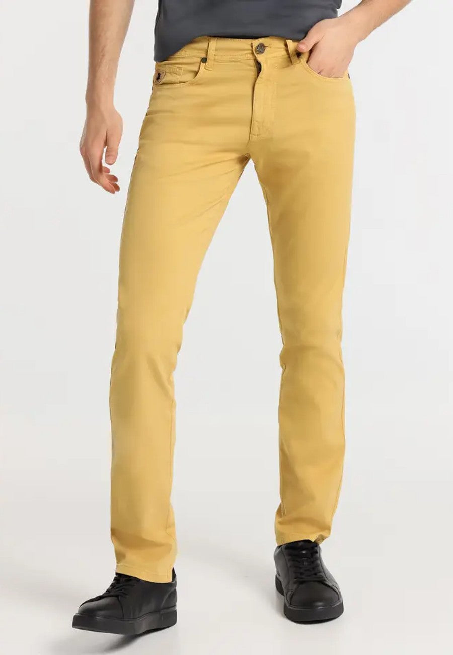 Pantalón LOIS tipo Jeans de hombre Mostaza