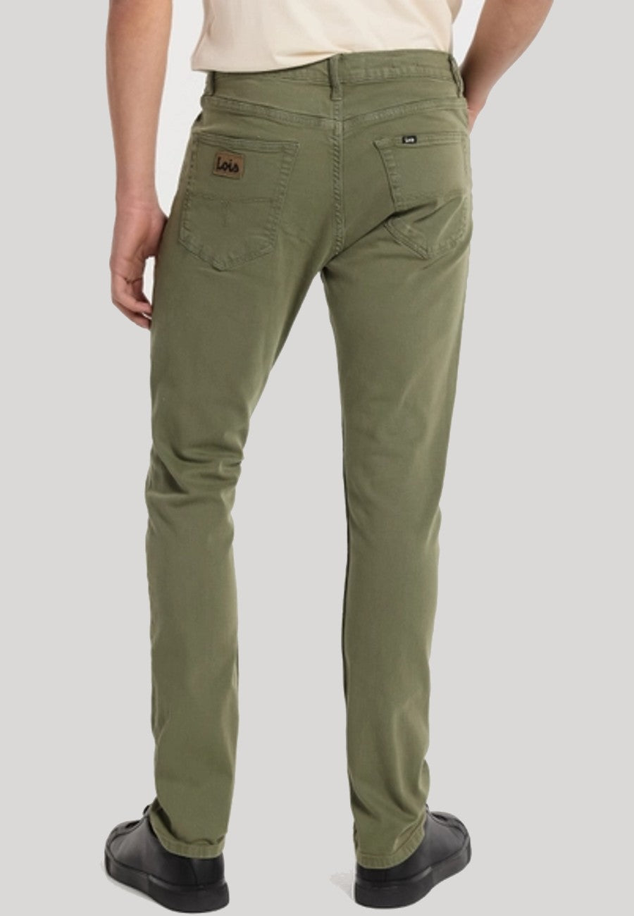 Men's Jeans LOIS Dark Blue Slim Mid-Rise Pants – Testimu Moda