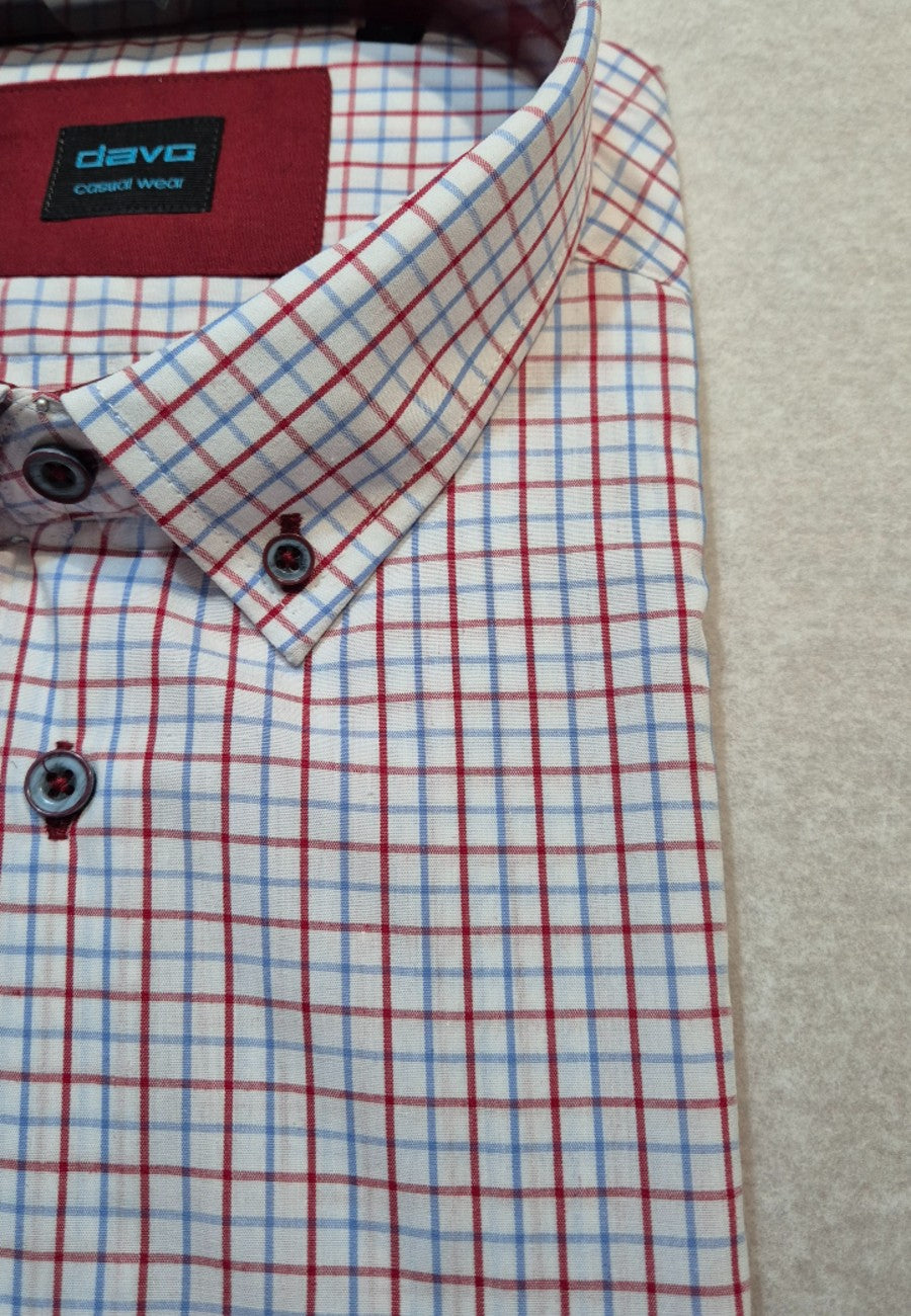 Camisa manga corta cuadros - Costa Brava