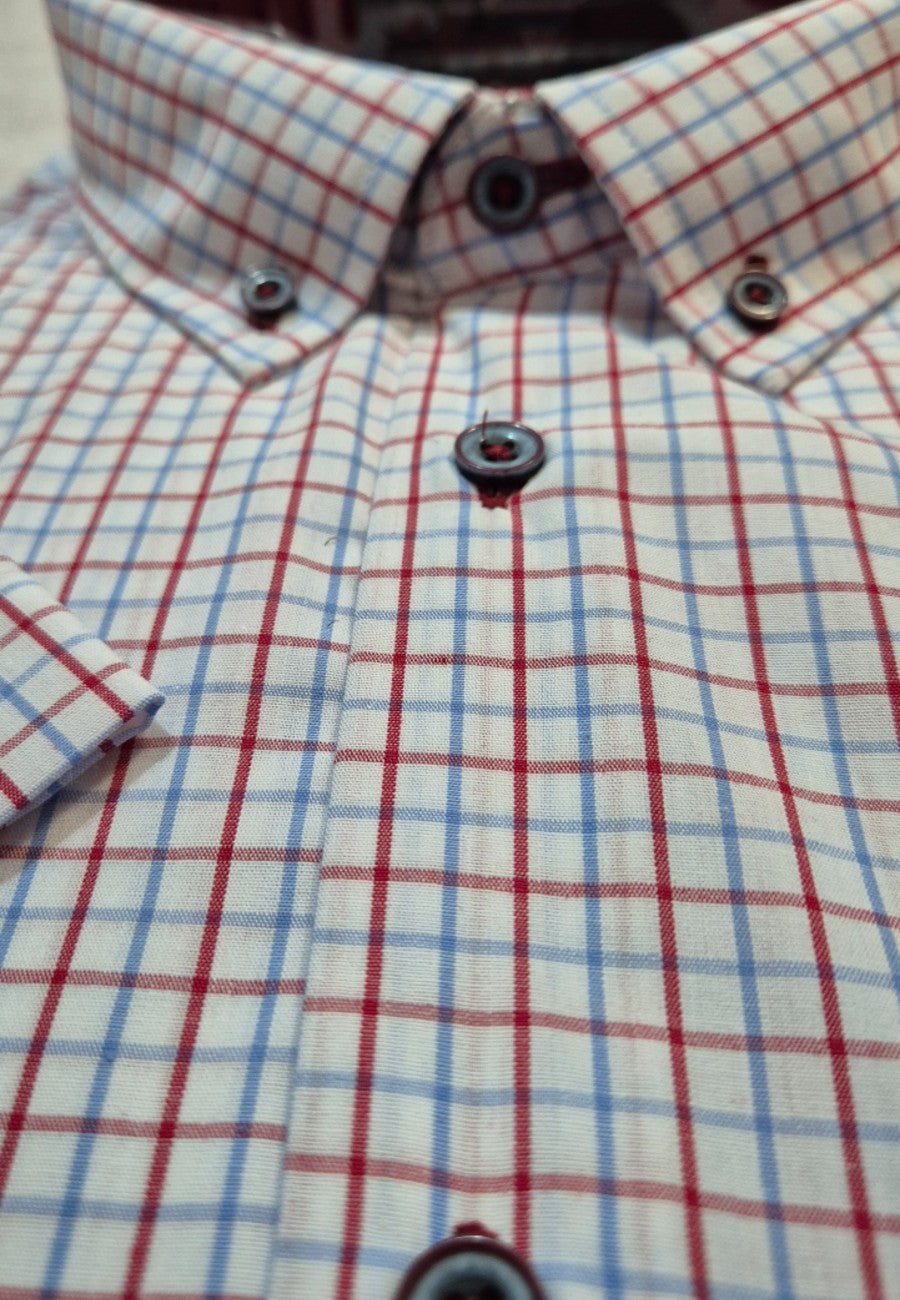 Camisa manga corta cuadros - Costa Brava