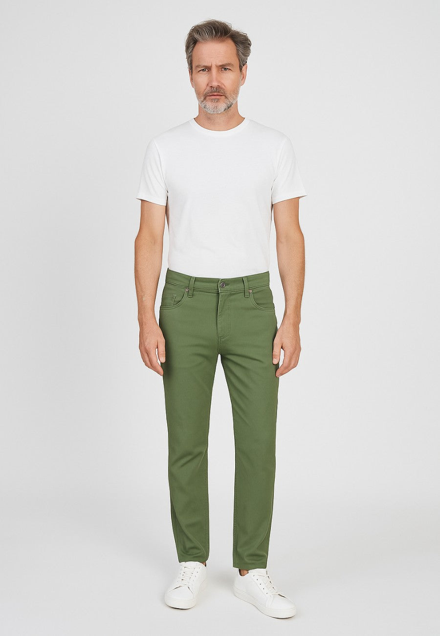 Pantalón 5 bolsillos tipo tejano de verano - Denia de T'estimu Moda Hombre