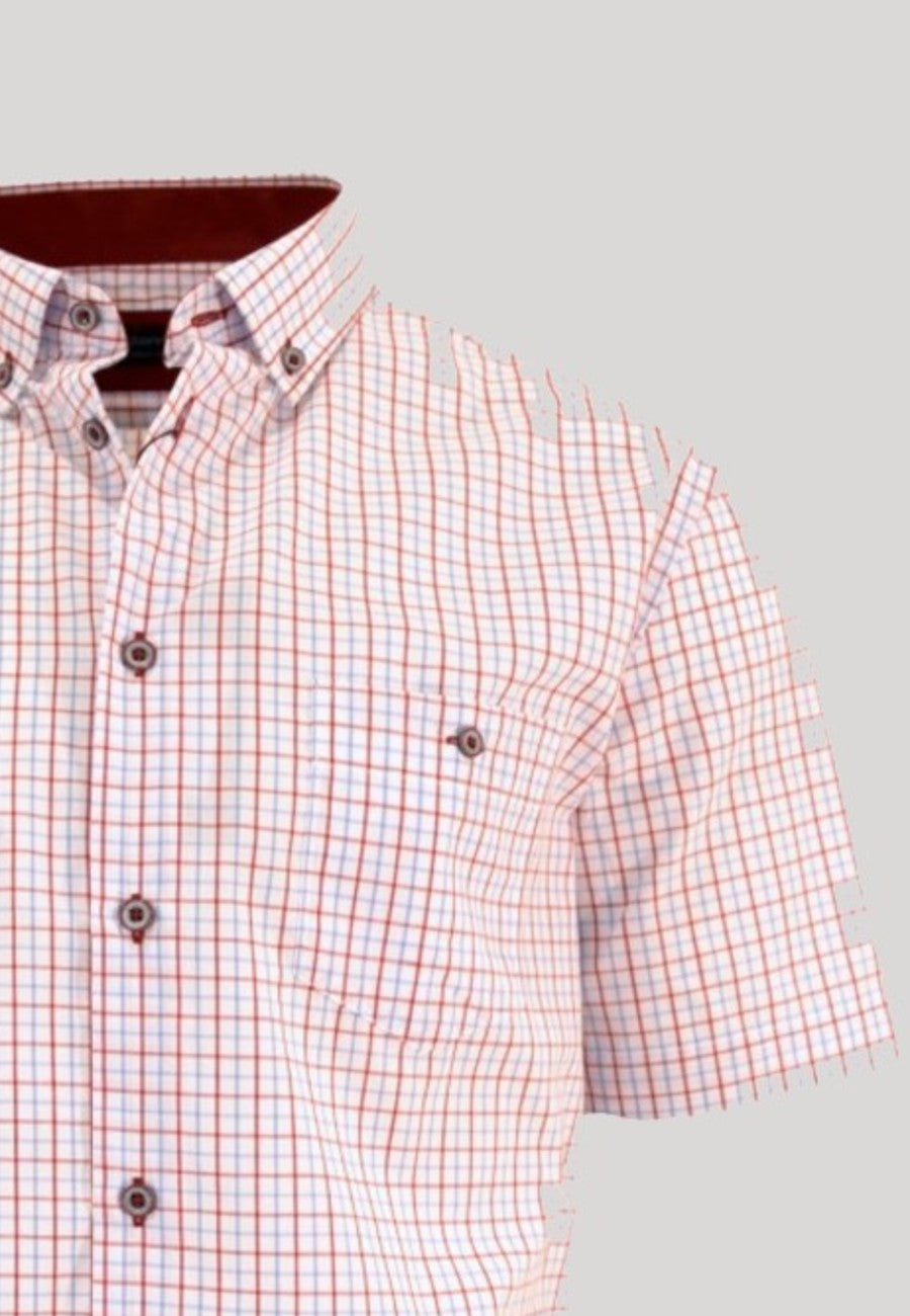Camisa manga corta cuadros - Costa Brava