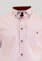 Camisa manga corta cuadros - Costa Brava