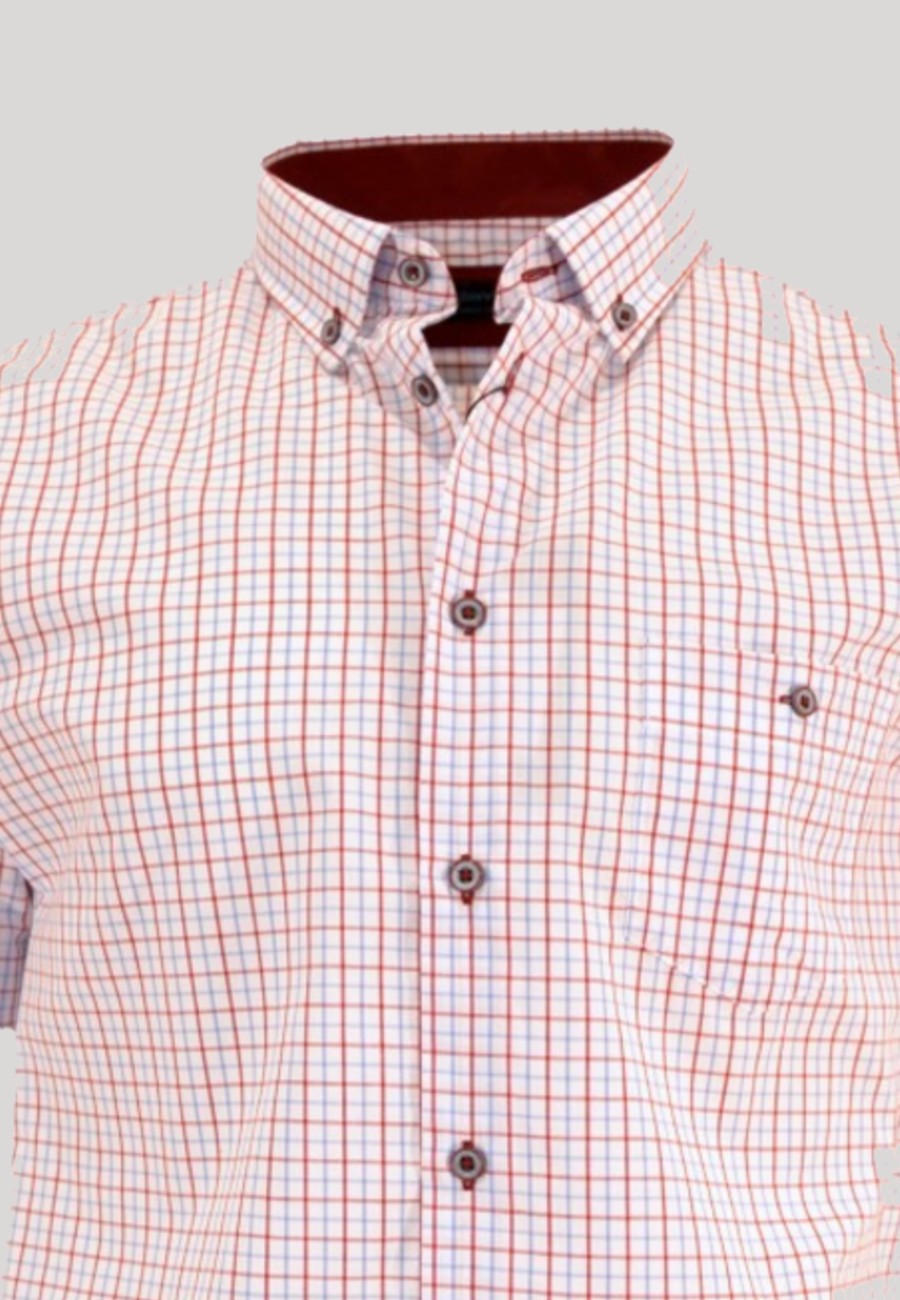 Camisa manga corta cuadros - Costa Brava