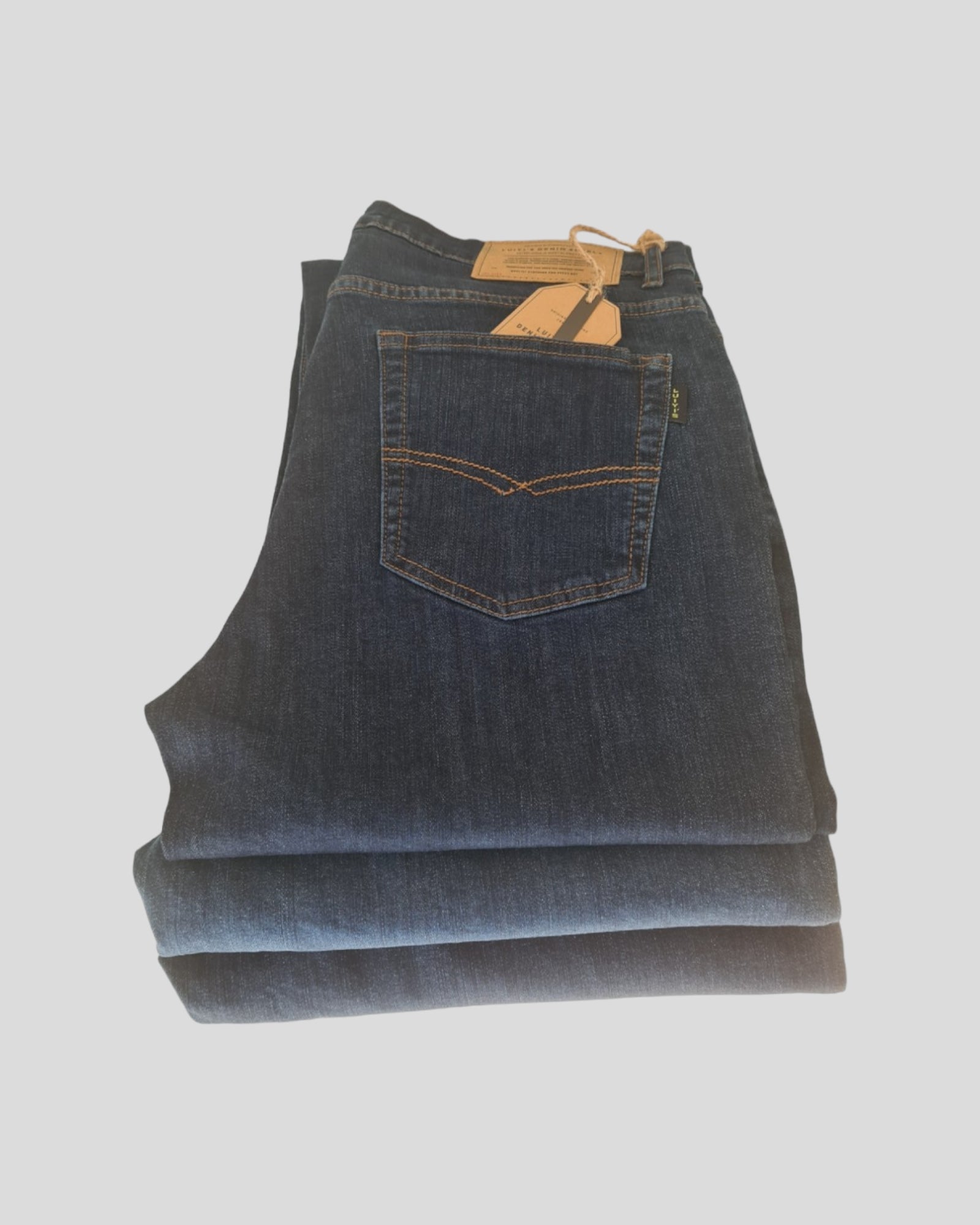 Vaqueros elasticos hombre tallas grandes Testimu Moda