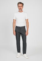 Pantalón diseño tejano con bolsillo francés de lino - LINUX