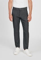 Pantalón diseño tejano con bolsillo francés de lino - LINUX