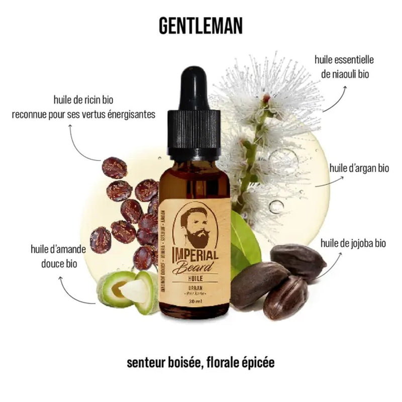 Aceite nutriente y suavizante natural para barba