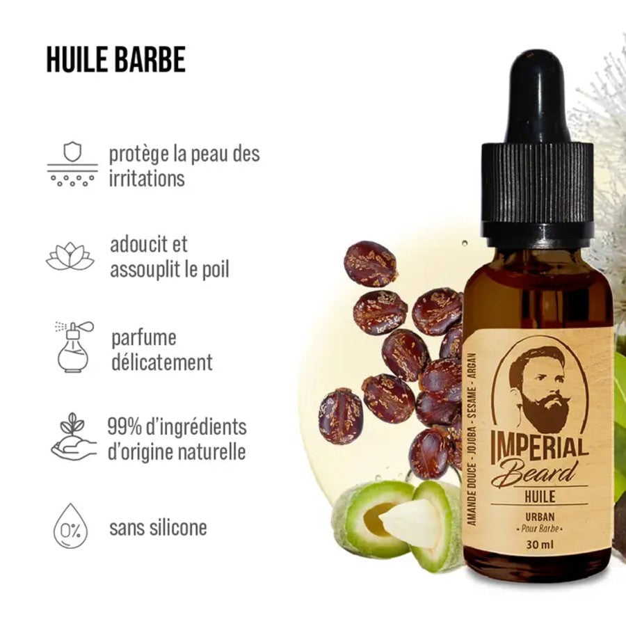 Aceite nutriente y suavizante natural para barba