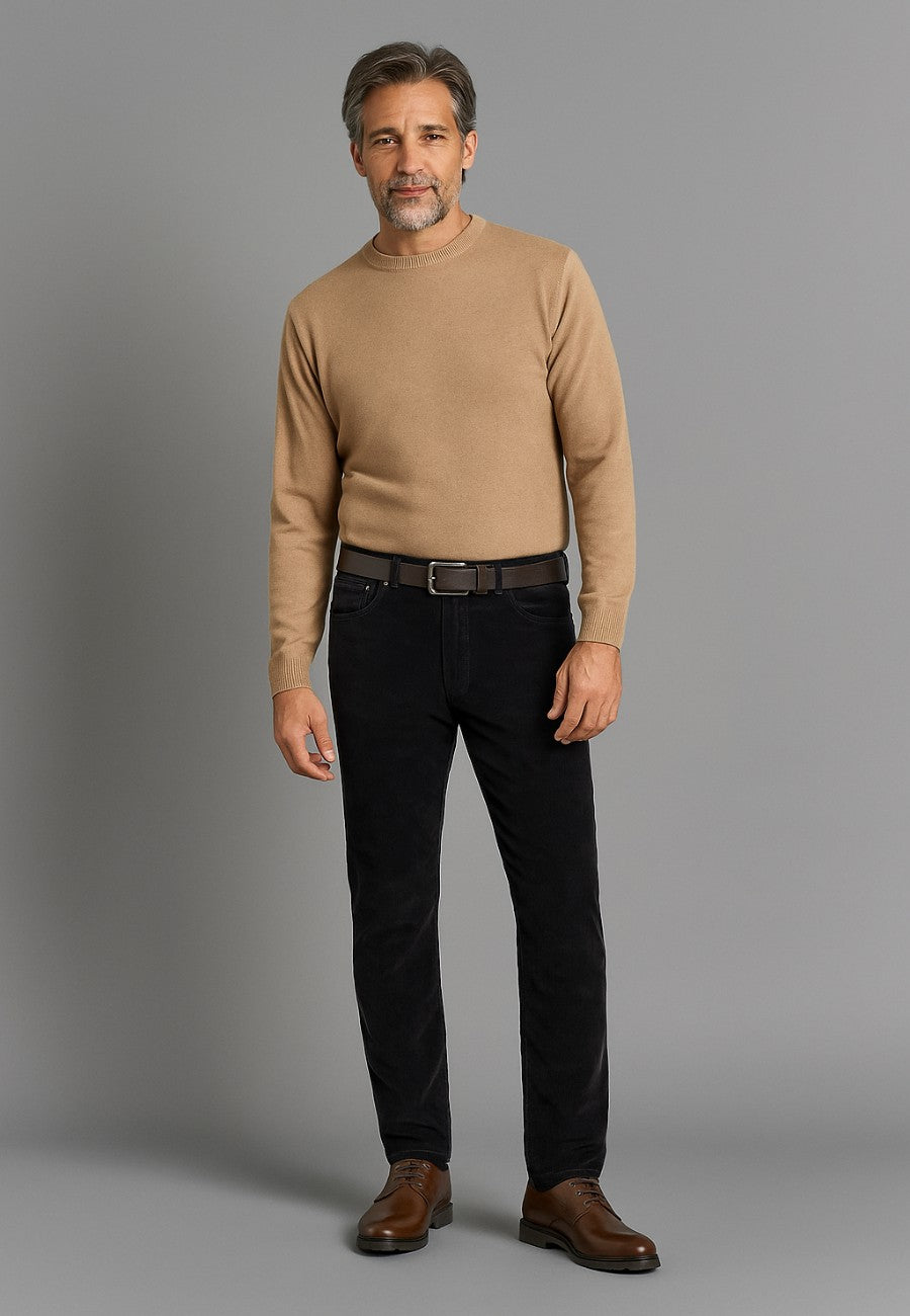 Pantalón de pana elástico Astorga negro en testimu.com de T'estimu 