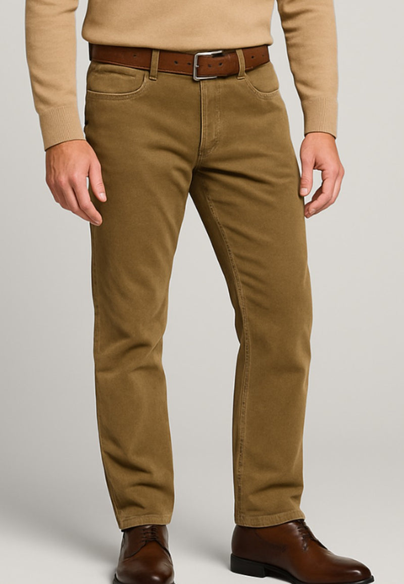 Pantalón de pana elástico Astorga tostado en testimu.com de T'estimu 