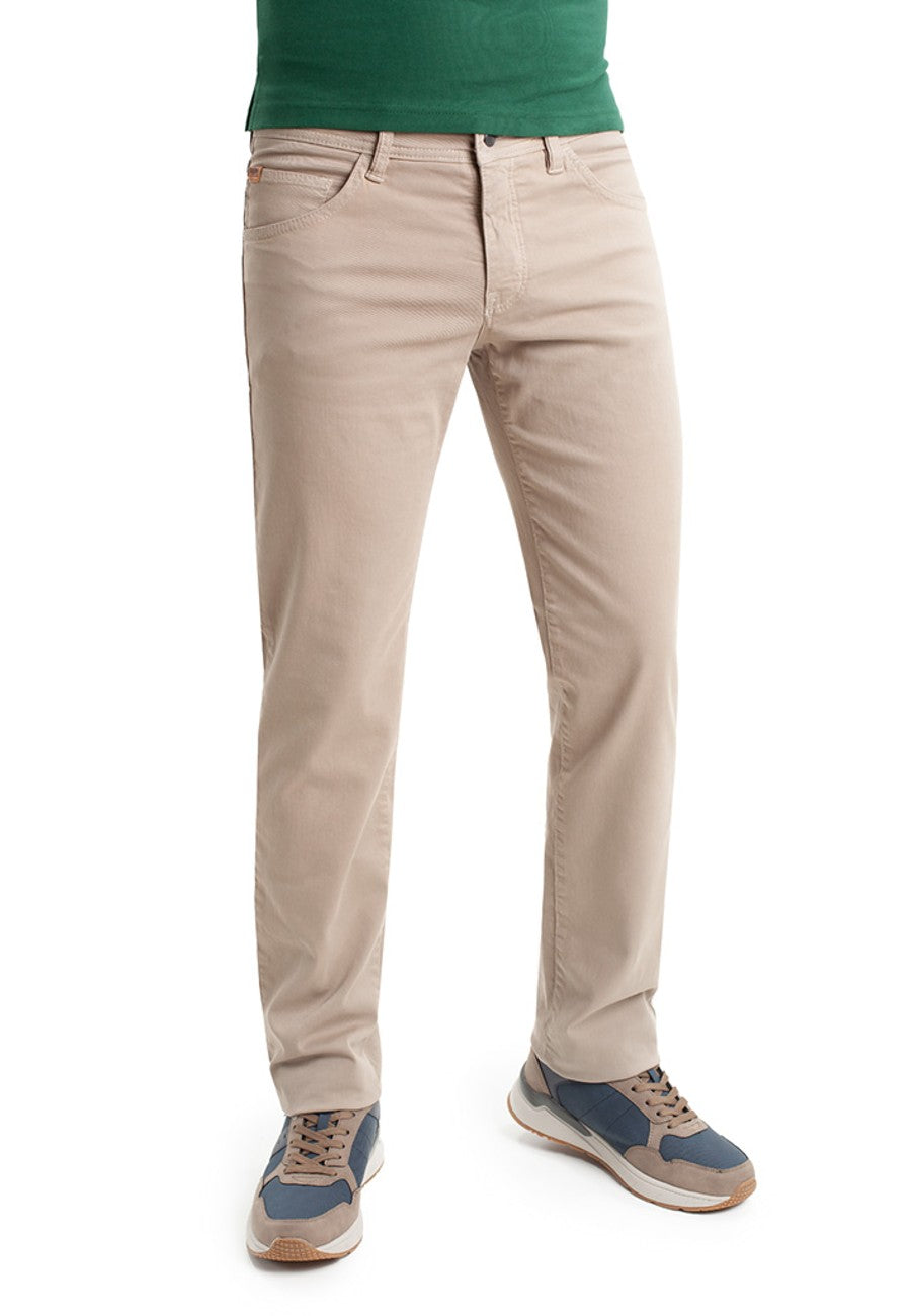 Pantalón de hombre tipo Tejano Elástico Beige - Atienza en testimu.com de T'estimu moda