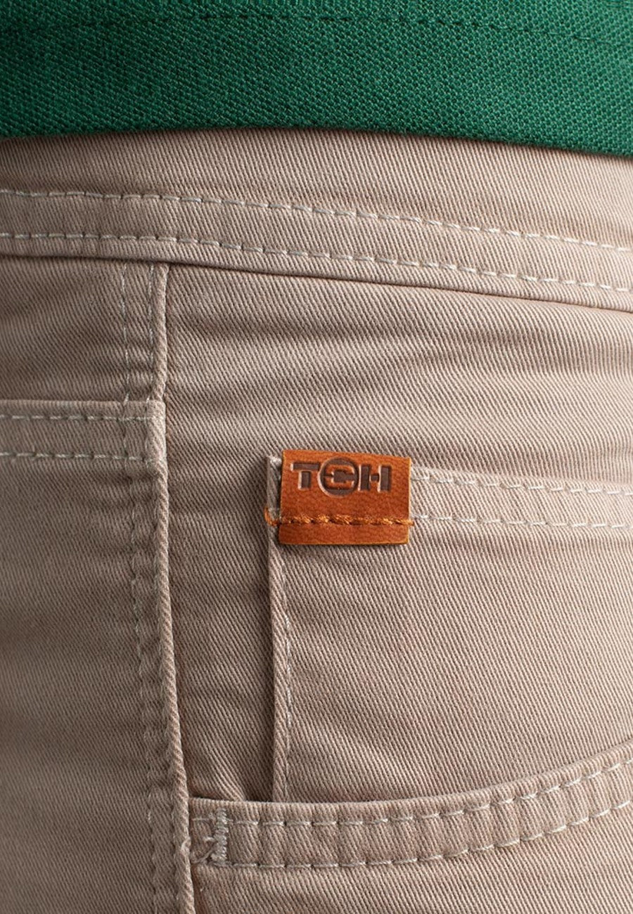 Pantalón de hombre tipo Tejano Elástico Beige - Atienza en testimu.com de T'estimu moda