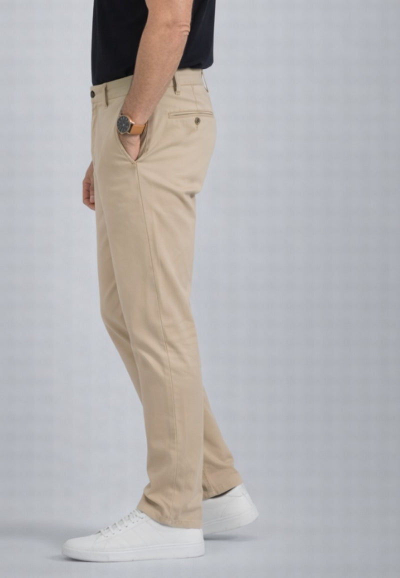 Pantalón chino beige de verano Sport Sena - Talla 40 a la 60