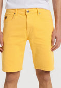 Bermudas de Hombre Jeans LOIS Amarillo de Tiro medio