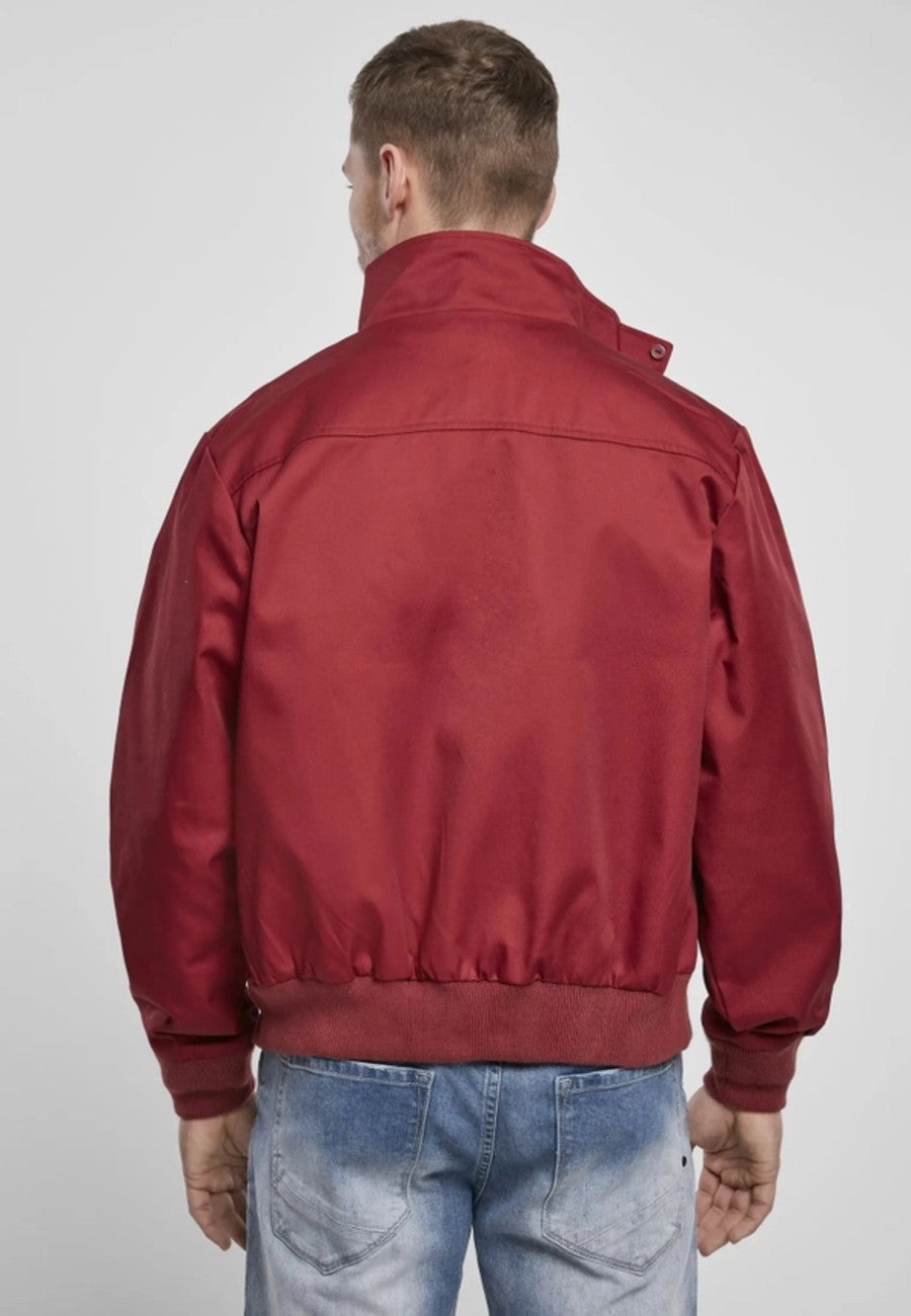 Chaqueta estilo Bomber con forro interior Inglés - Color Burdeos