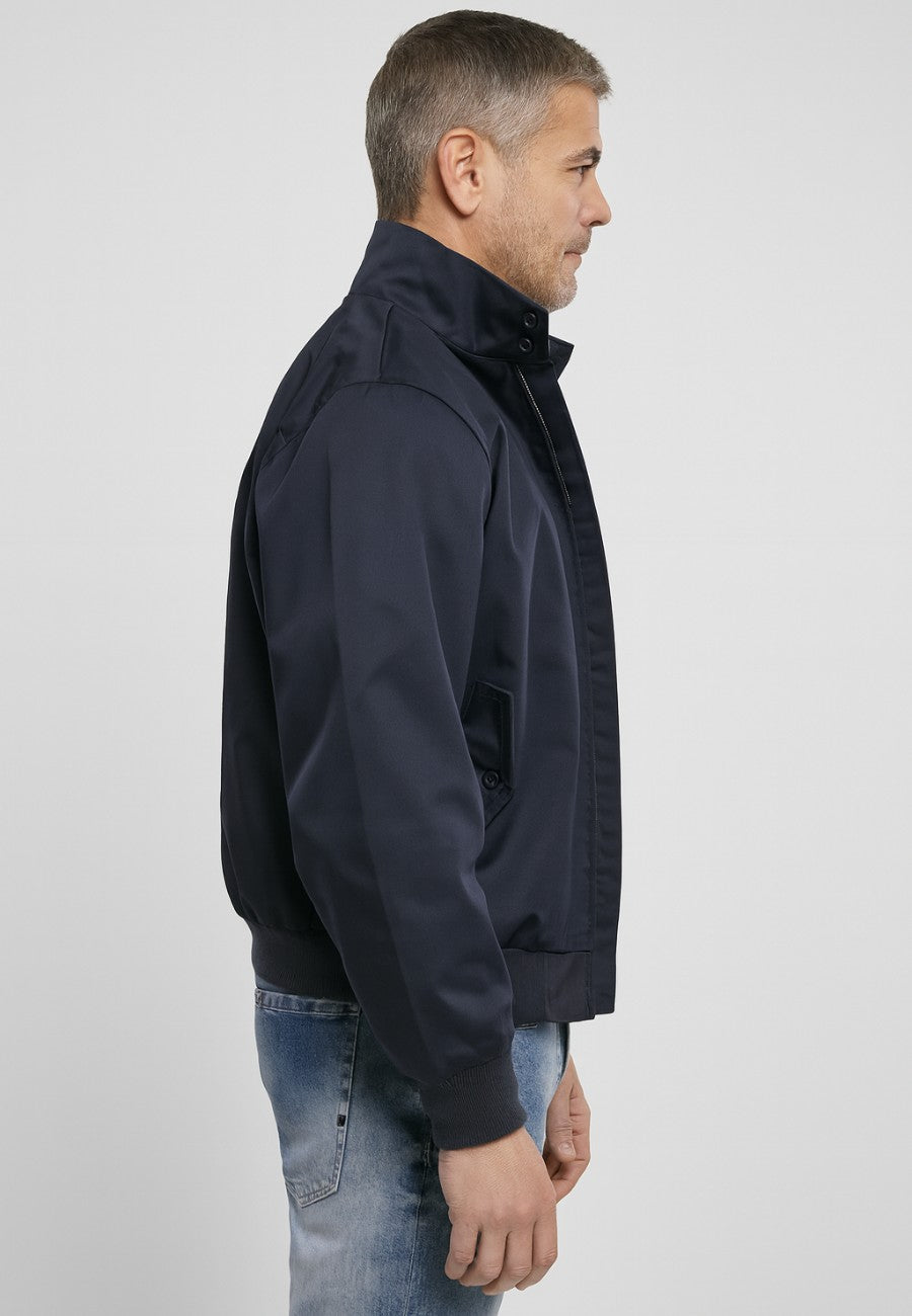 Chaqueta estilo Bomber con forro interior Inglés - Color Azul Marino