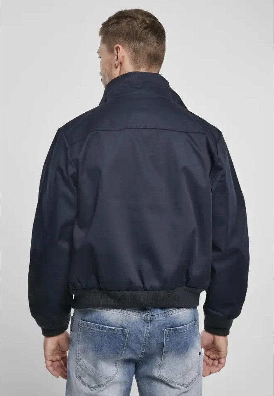 Chaqueta estilo Bomber con forro interior Inglés - Color Azul Marino