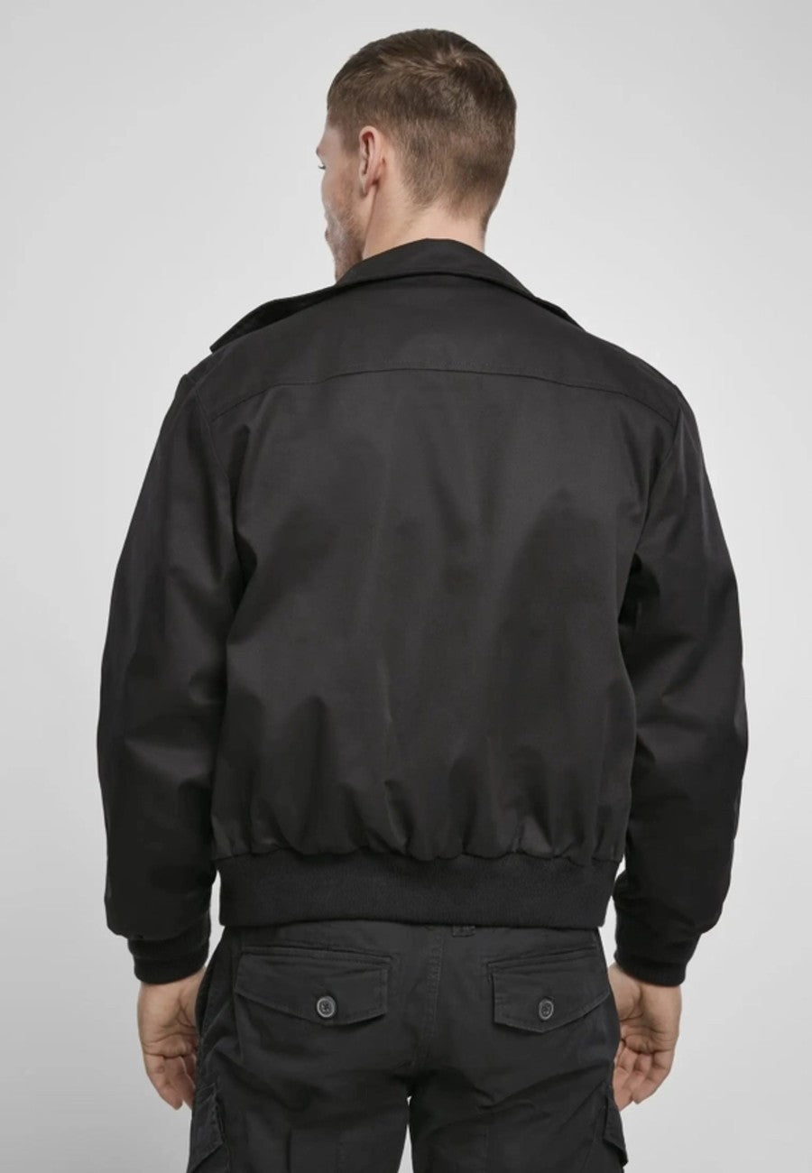 Chaqueta estilo Bomber con forro interior Inglés - Color Negro