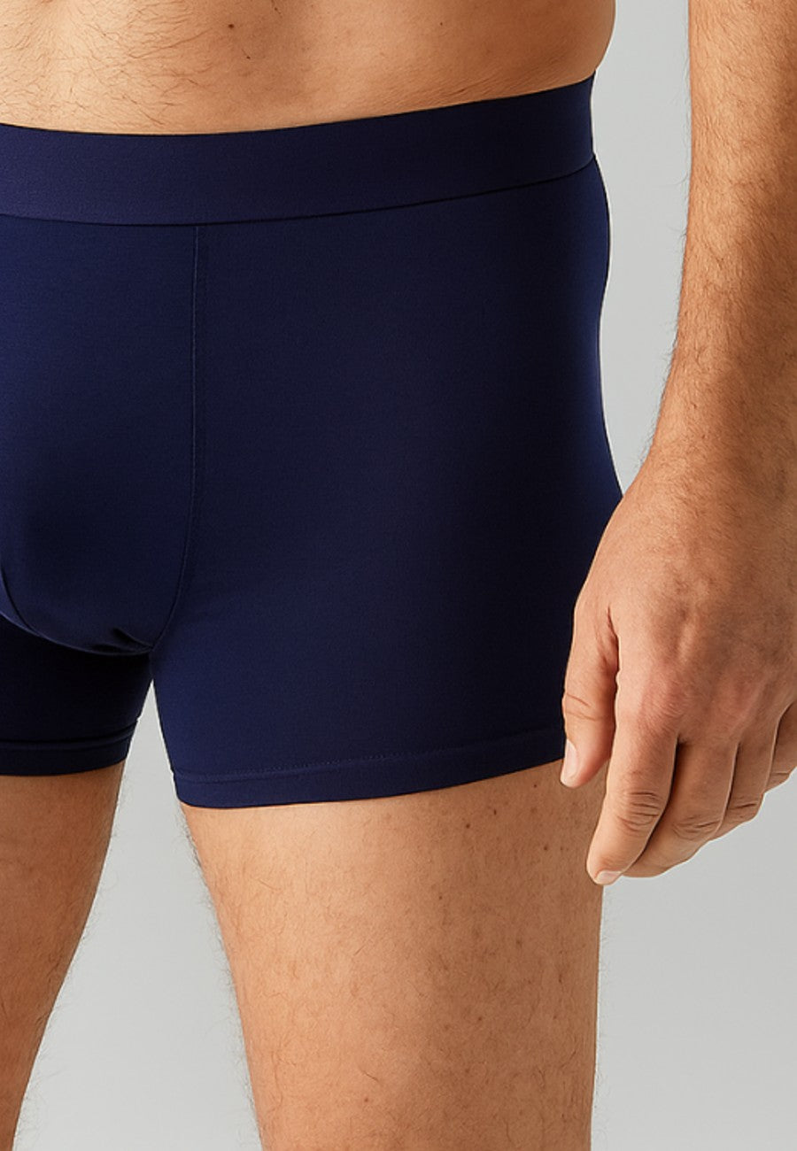 Bóxer Básico de algodón liso de hombre en tres colores