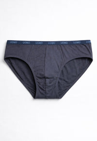 Calzoncillos grises de hombre de algodón Uomo banda estrecha