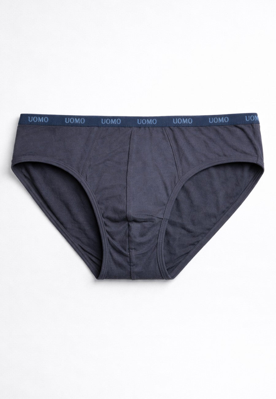 Calzoncillos grises de hombre de algodón Uomo banda estrecha