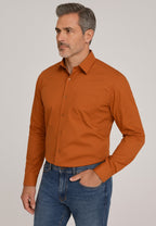 Camisa Cobre de manga larga talla XXL a la 5XL
