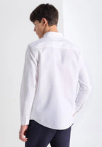 Camisa de hombre Oxford Color Blanca