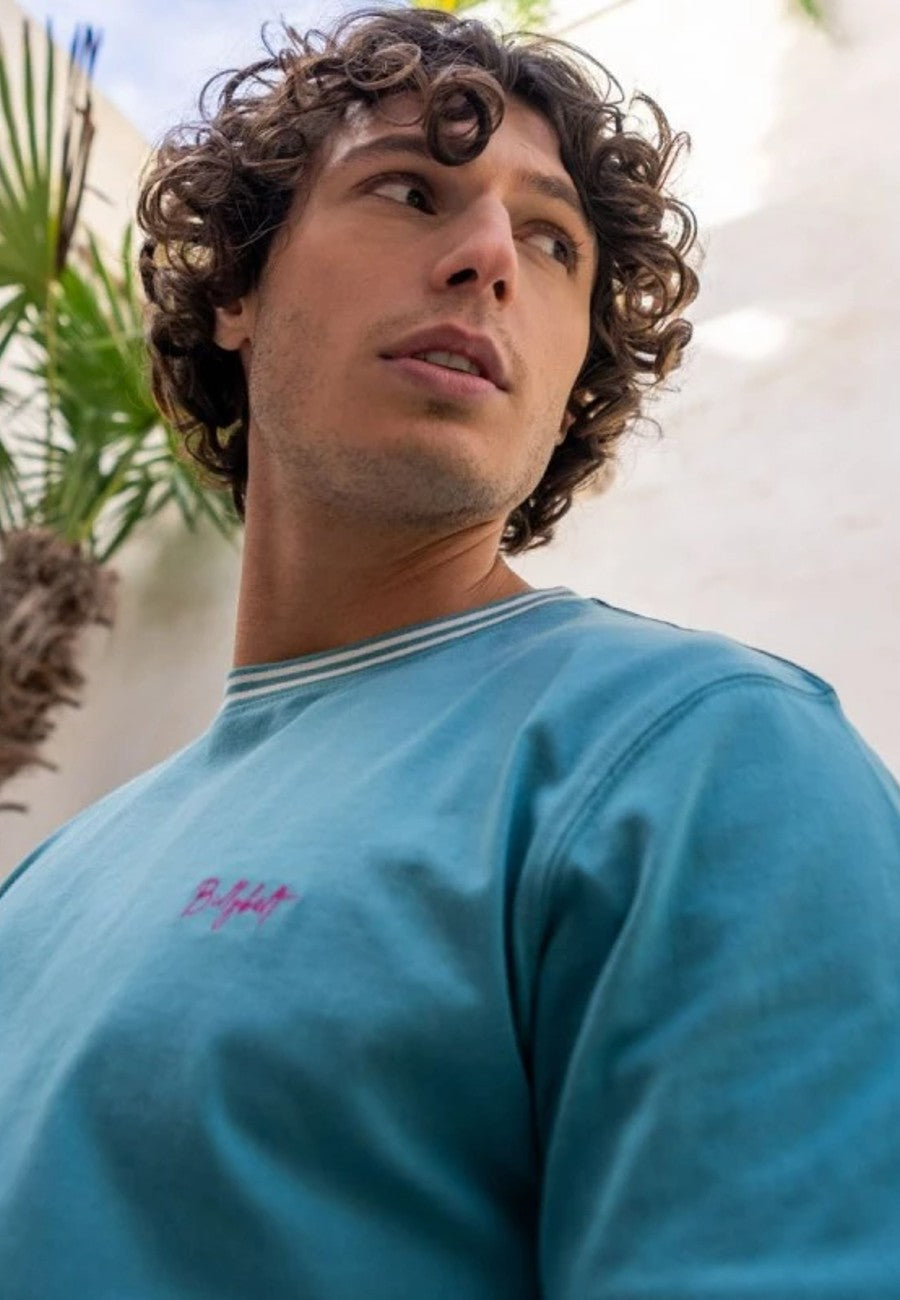Camiseta Vintage Verde de algodón orgánico