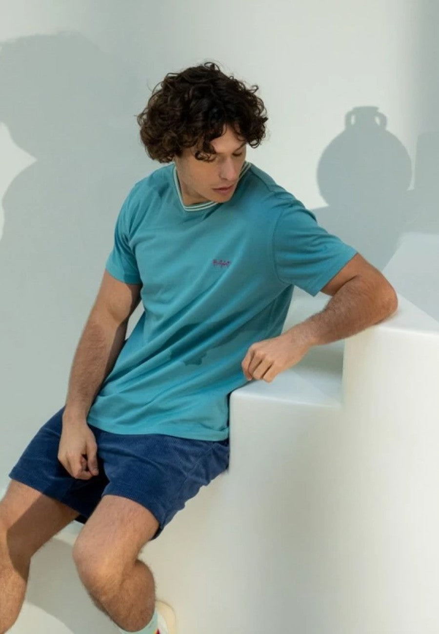 Camiseta Vintage Verde de algodón orgánico