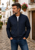 Chaqueta bomber clásica para hombre estate blue