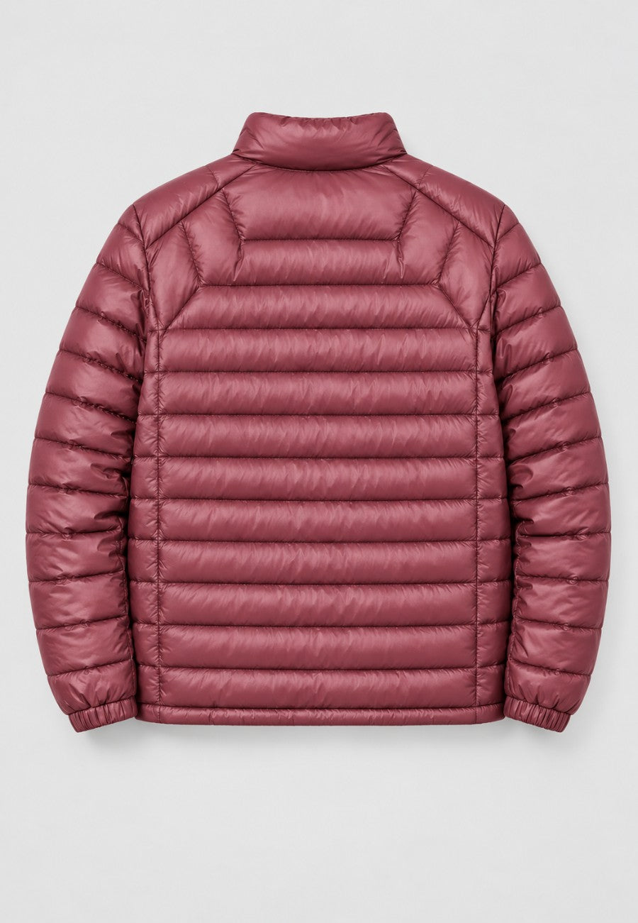 Chaqueta acolchada superligera de hombre en color Burdeos