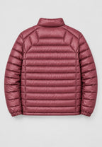 Chaqueta acolchada superligera de hombre en color Burdeos