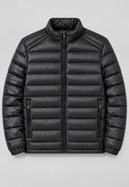 Chaqueta acolchada superligera de hombre en color negro