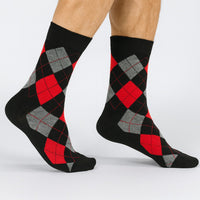 Pack 3 Calcetines de algodón para hombre en dibujos rombos en varios colores