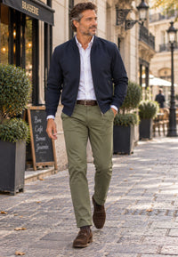 Pantalones tipo chinos Sport Bahía semi/slim tostado
