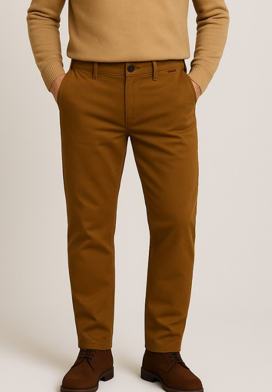 Pantalón Chino para hombre de Algodón elastico Guadiana de T'estimu Moda