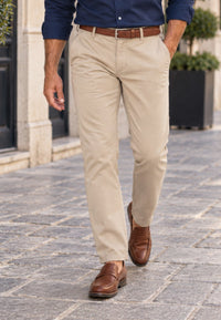 Pantalones tipo chinos Sport Bahía semi/slim