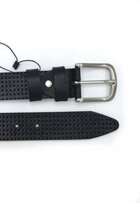 Cinturon de piel para hombre fabricado en Italia, con caja para regalar