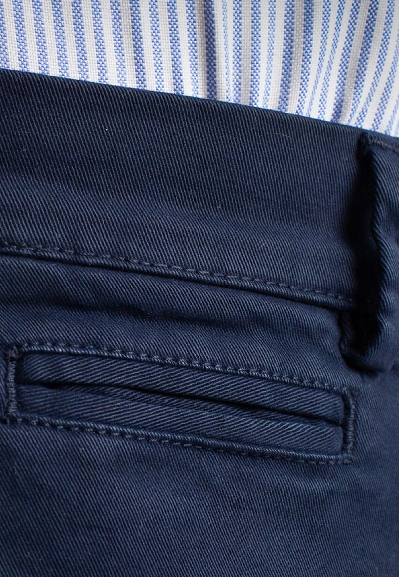 Pantalón de hombre tipo chino elástico - Creta Azul en testimu.com de T'estimu Moda