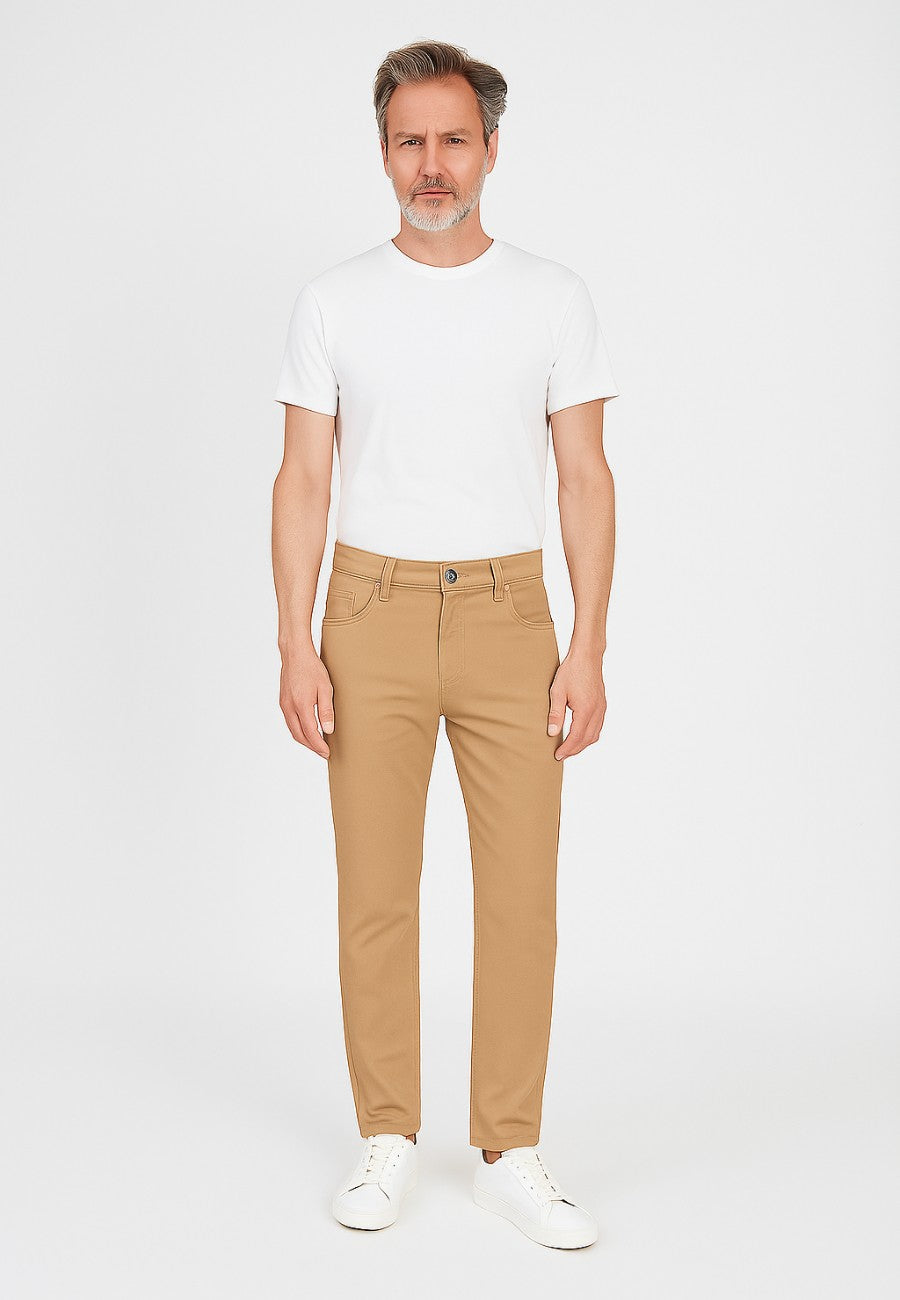 Pantalón 5 bolsillos tipo tejano de verano - Denia de T'estimu Moda Hombre