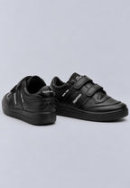 Zapatillas deportivas negras con tiras de velcro