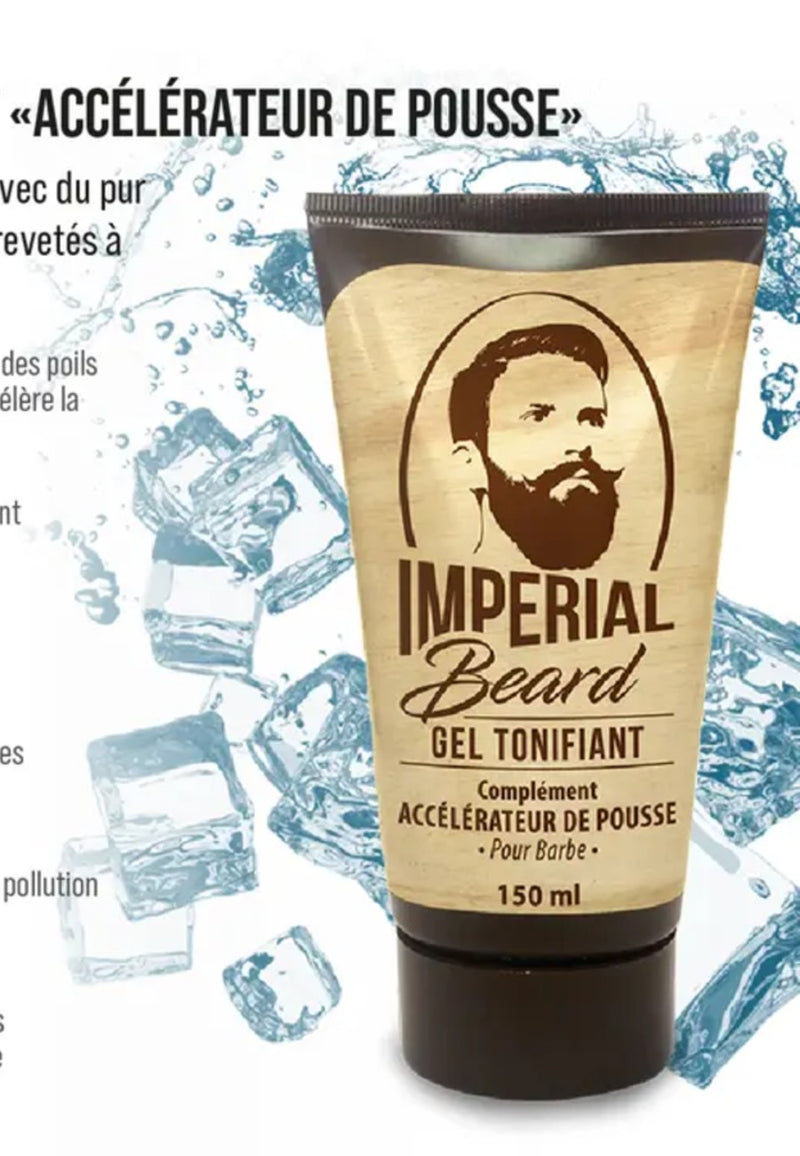 Gel tonificante y acelera el crecimiento de la barba