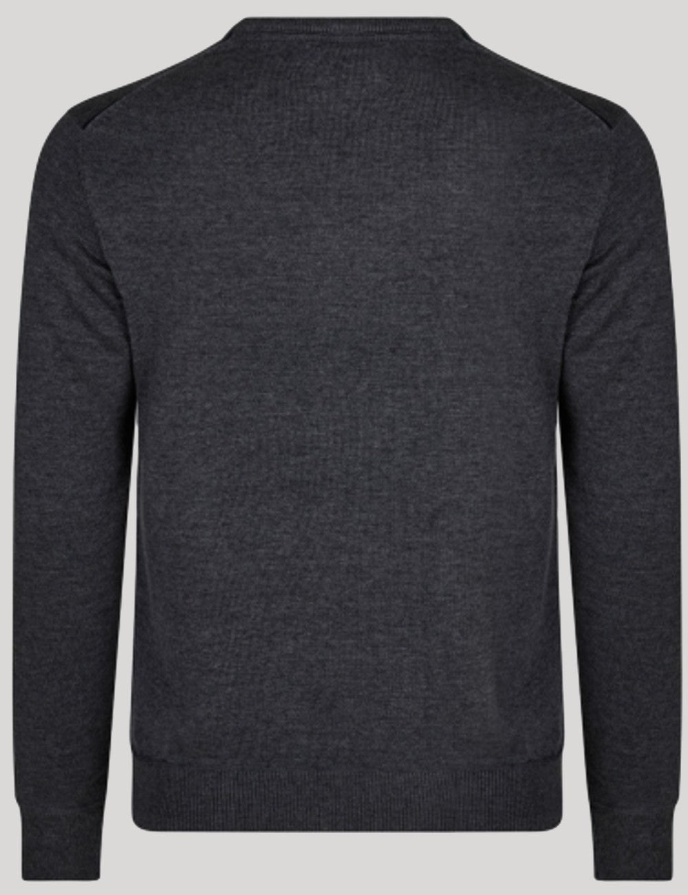 Jersey de punto con cuello de pico para hombre