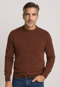 Jersey marrón de tallas grandes de la talla 2XL a la 5XL