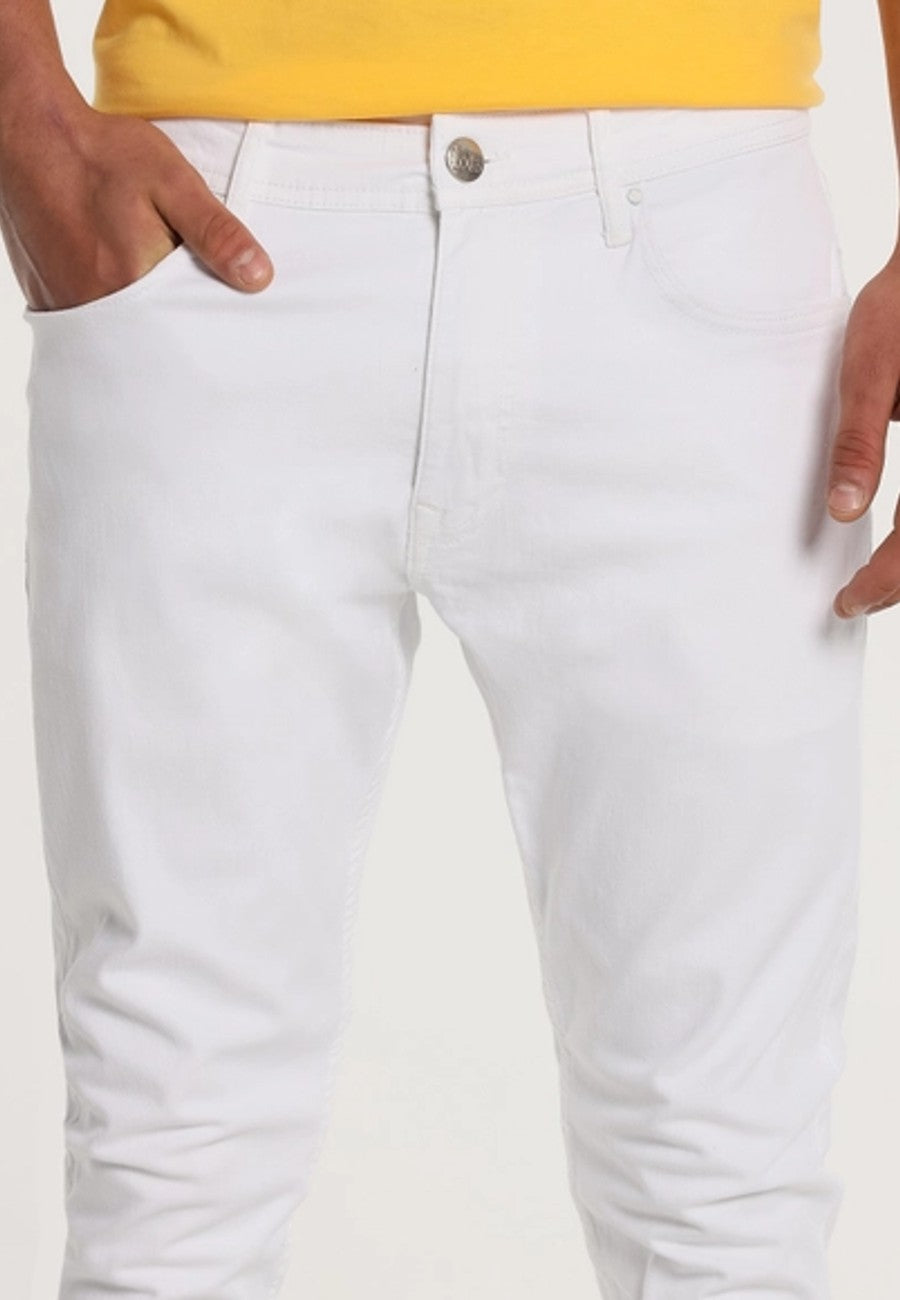 Pantalón LOIS tipo Jeans skinny de hombre - Blanco