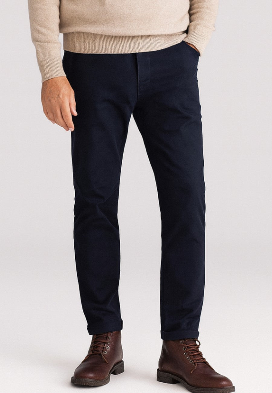 Pantalón Chino para hombre de Algodón elastico Guadiana de T'estimu Moda