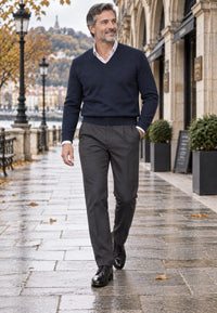 Pantalon de vestir de invierno Pirineo | Gris oscuro