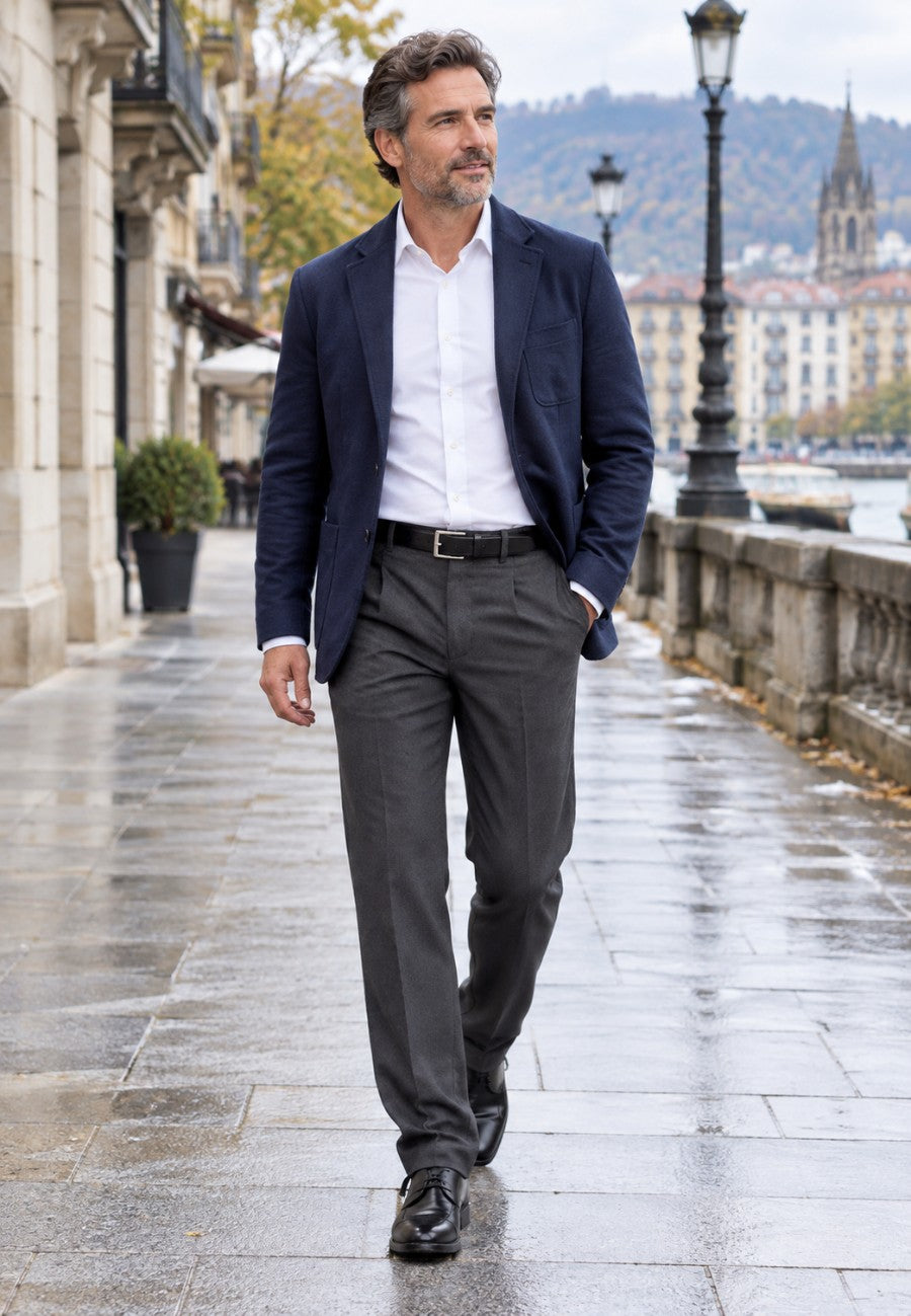 Pantalon de vestir de invierno Pirineo | Gris oscuro
