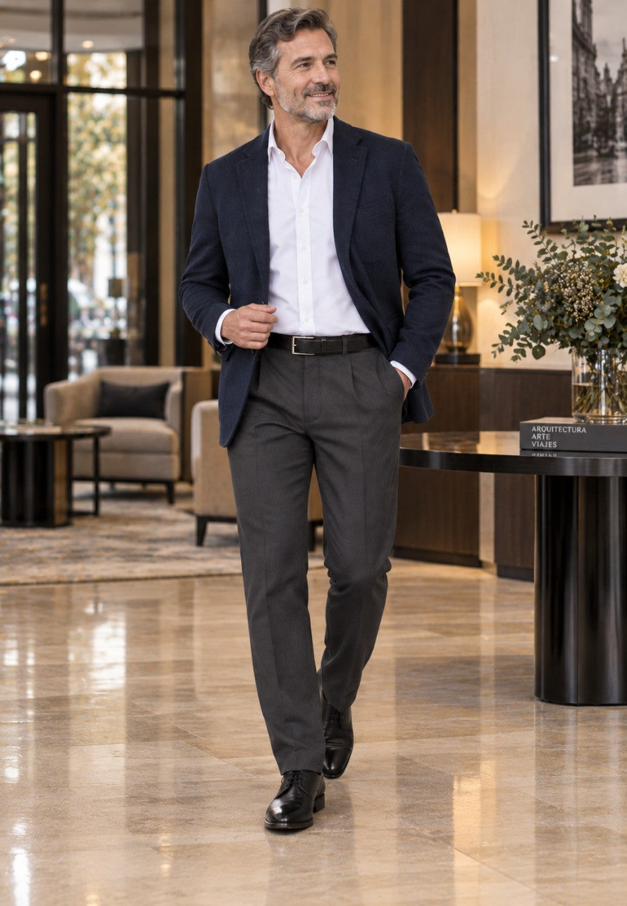Pantalon de vestir de invierno Pirineo | Gris oscuro